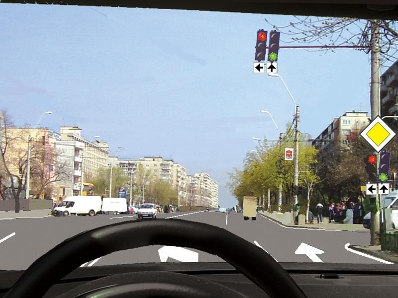 Cum Veţi Proceda La întâlnirea Semnalului Intermitent De Culoare Galbenă? Cum veţi proceda corect în intersecţia dată?